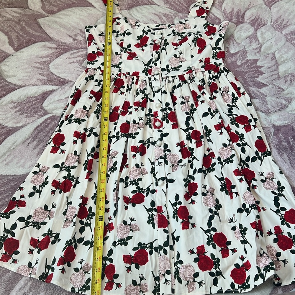 Collectif Jemima Rose Dance Swing Dress - Picture 10 of 13